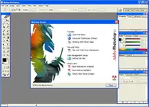 photoshop 2003 interface